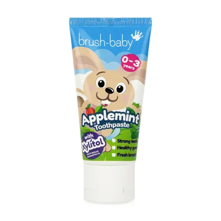 brush-baby дитяча зубна паста Applemint 0-3р. 50мл