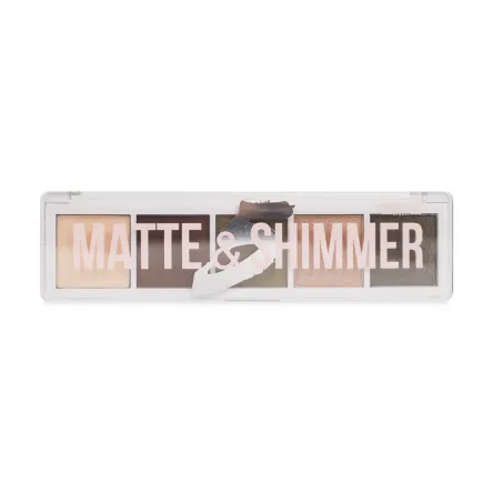 Bless Beauty Matte And Shimmer палітра тіней 07 Olive 9.8г