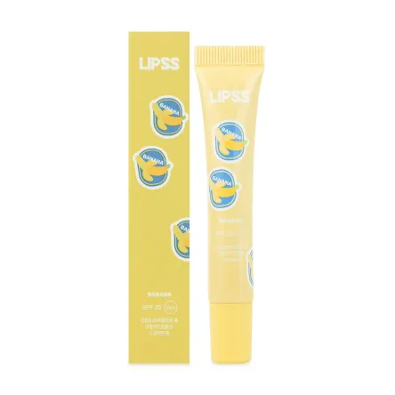 Lipss блиск для губ Banana SPF20 10мл