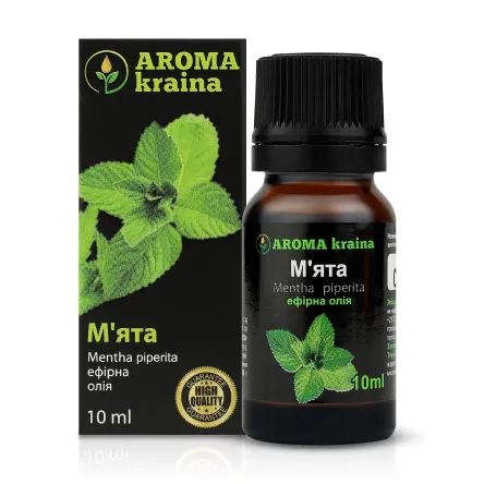 Aroma Kraina олійка ефірна м'ята 10мл