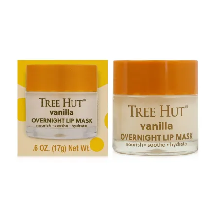 Tree Hut маска для губ Vanilla Overnight 17г