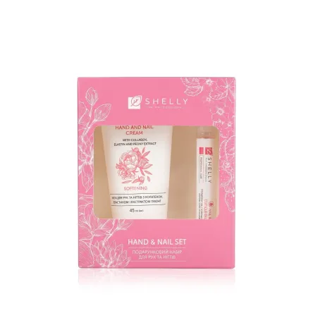Shelly набір подарунковий Hand & Nail Set (крем д/рук, олія для кутикули)