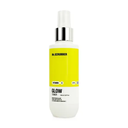 Mr. Scrubber Glow Vitamin C тонер висвітлювальний зі стабільним віт.С 150мл