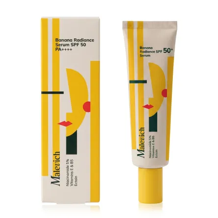 Malevich сонцезахисна сироватка для сяйва шкіри SPF50 50мл