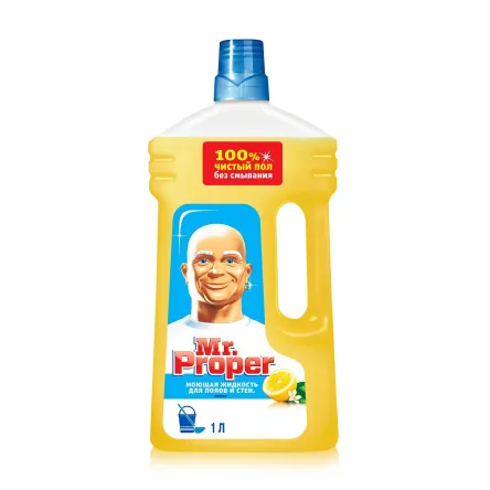 Mr. Proper засіб для миття підлоги і стін лимон 1л