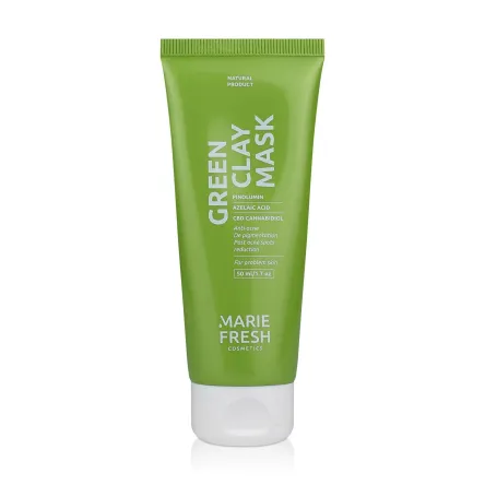 Marie Fresh маска протизапальна з зеленою глиною 50мл