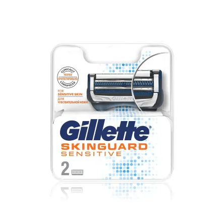 Gillette Skinguard Sensitive картридж sensitive 2 шт.
