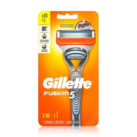 Gillette Fusion станок для гоління + картридж 2 шт.