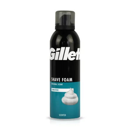 Gillette піна для гоління Original Sensitive 200мл