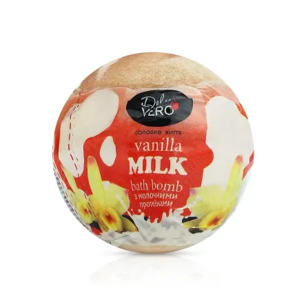 Dolce Vero бомба для ванни Vanilla milk 75г
