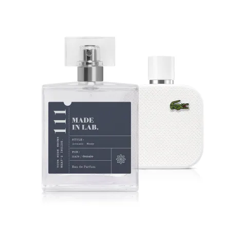 Made in Lab парфумована вода для чоловіків 111 vs Lacoste Eau de Lacoste L.12.12. White 100мл