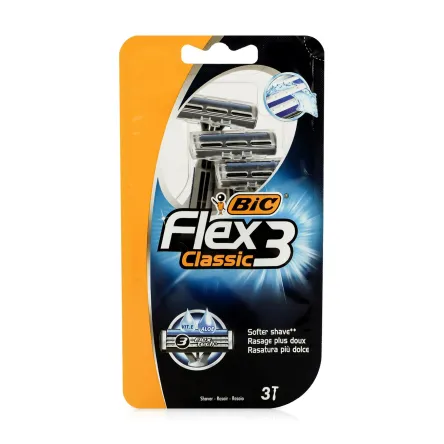 BIC Flex 3 разовий станок Classic 3 шт.