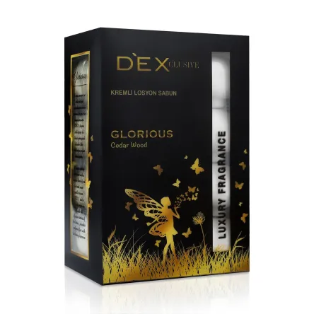 Dex Clusive мило екопак з лосьйоном Euphoria/Glorious 100г 4 шт.