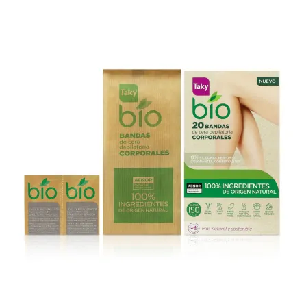 Taky bio воскові смужки 100% Ingredientes de Origen Natural