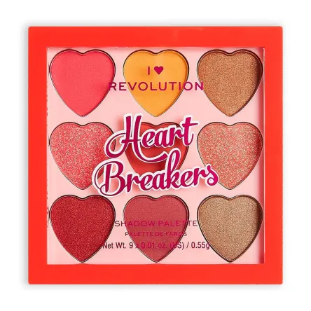I Heart Revolution Heart Breakers палітра тіней Courage