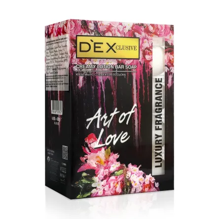 Dex Clusive мило екопак з лосьйоном Art of Love 100г 4 шт.