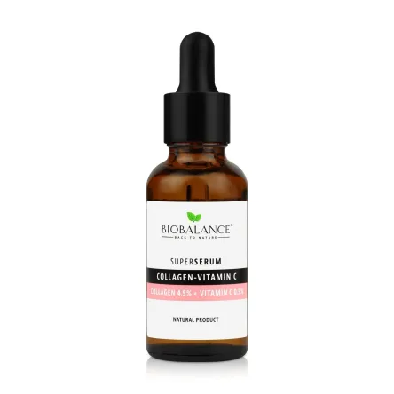 Biobalance Super Serum сироватка з колагеном 4,5%+вітамін С 0,5% 30мл