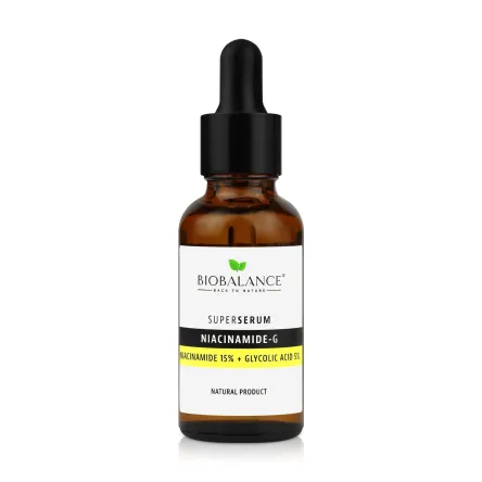 Biobalance Super Serum сироватка ніацинамід 15%+гліколієва кислота 5% 30мл