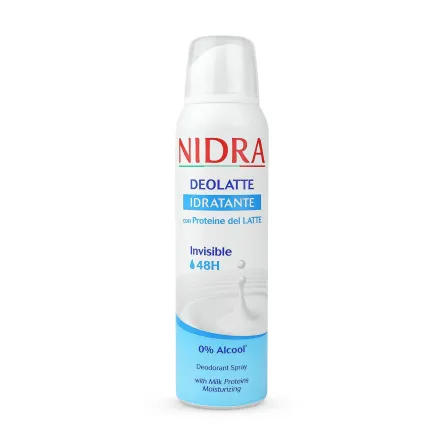 Nidra антиперспірант спрей Moisturizing Invisible 150мл