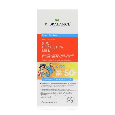 Biobalance Sun сонцезахисне молочко для дітей SPF50 150мл