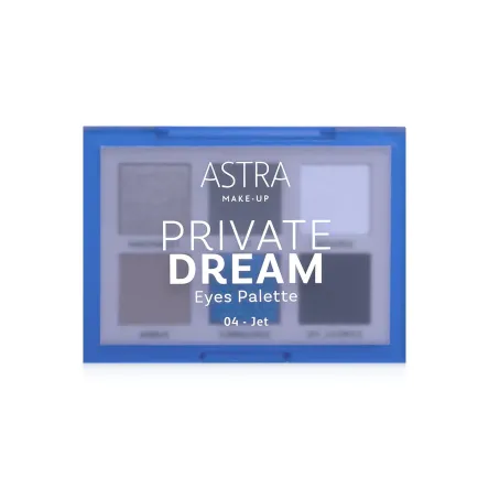 Astra Private Dream палітра тіней 04 - Jet 4.5г