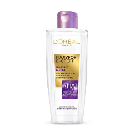 L'Oreal Paris Гіалурон Експерт тонік що наповнює вологою 200мл