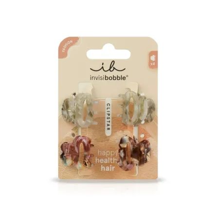 Invisibobble Clipstar заколка-краб Petit Bijoux 4 шт.