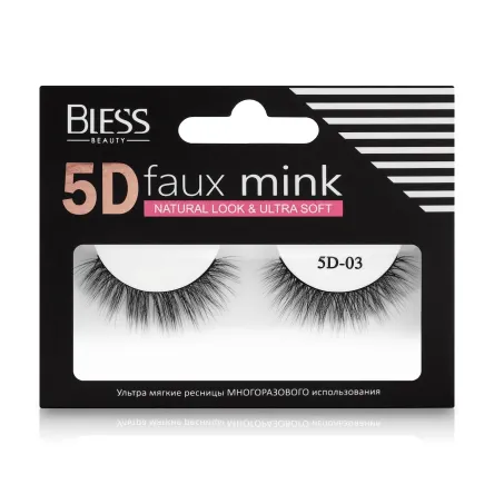 Bless Beauty 5D Faux Mink вії стрічкові 03