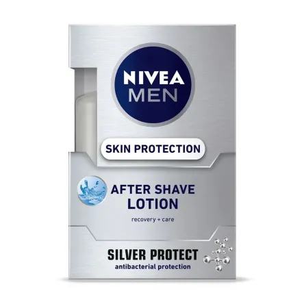 Nivea лосьйон після гоління срібний захист 100мл