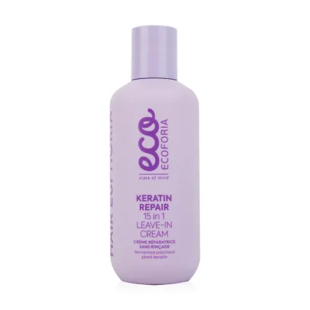 Ecoforia KeratinRepair крем незмивний 15в1 кератинове відновлення 200мл