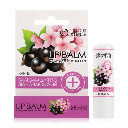 Colour Intense бальзам для губ* Healthy Therapy смородина та вишня SPF15 5г