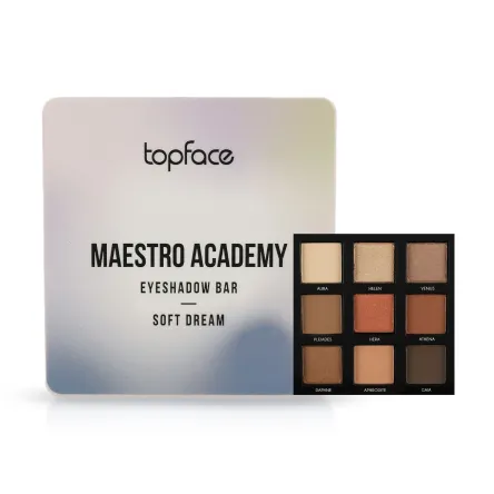 Topface Maestro палітра тіней 001 Soft Dream*** 7г