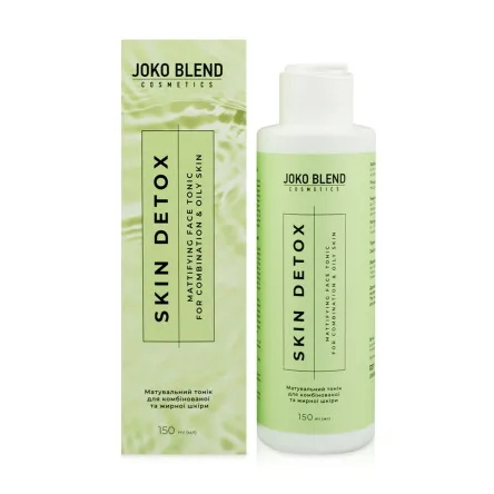Joko Blend тонік матувальний для комбінованої та жирної шкіри Skin Detox 150мл