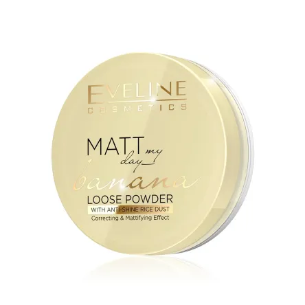 Eveline Cosmetics Matt my day розсипчаста пудра матуюча