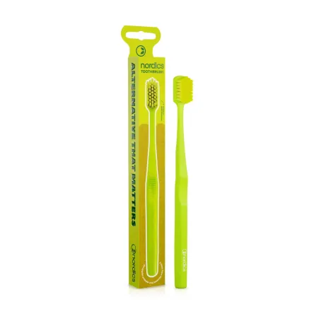 Nordics зубна щітка premium Green soft