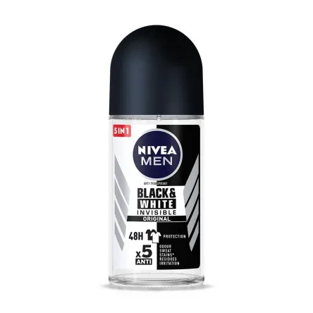 Nivea антиперспірант кульковий чол Black & White Original 50мл