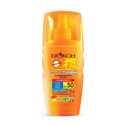 Біокон сонцезахисний спрей дитячий SPF50 160мл