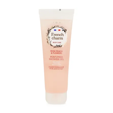 Liora French charm гель для душу парфумований rose peach & flowers 260мл