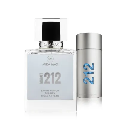 MiraMax парфумована вода для чоловіків 212 Magnit vs Carolina Herrera 212 Men 50мл
