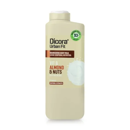 Dicora Urban Fit молочко для тіла VITAMIN B ALMONDS&NUTS 400мл