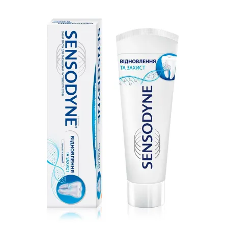 Sensodyne зубна паста відновлення та захист 75мл