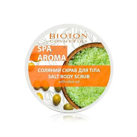 Bioton Spa Aroma скраб для тіла _соляний з оливковою олією 250мл
