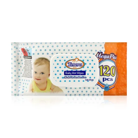 Tenera Baby дитячі вологі серветки 120 шт.