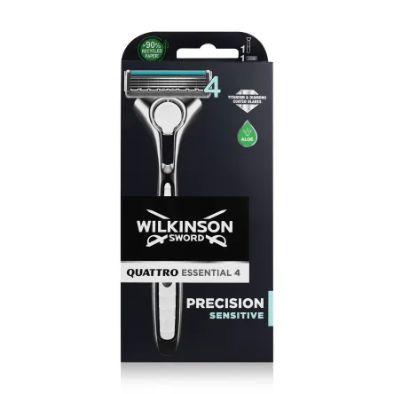 Wilkinson Quattro станок для гоління titanium+ картридж 1 шт.