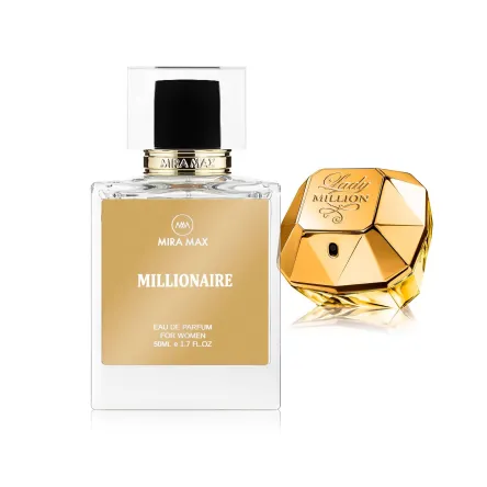 MiraMax парфумована вода для жінок Millionaire vs Paco Rabanne Lady Million 50мл