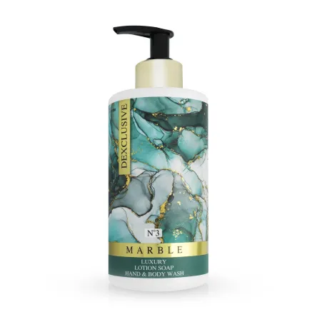 DEXCLUSIVE рідке мило лосьйон для рук та тіла №3 Marble 400мл