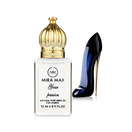 MiraMax парфумована олія для жінок Shoes vs Carolina Herrera Good Girl 12мл