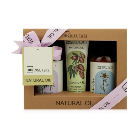 IDC Institute Natural Oil набір 3 pcs