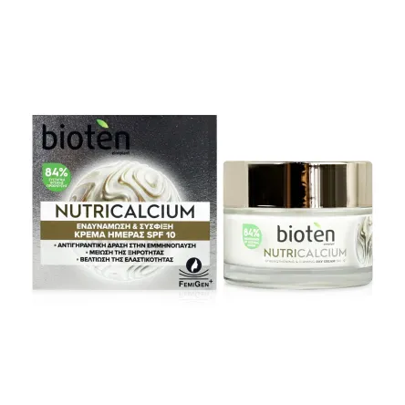 Bioten NutriCalcium крем денний активний ліфтинг SPF10 50мл