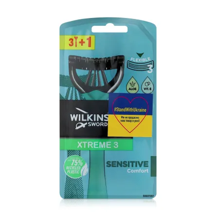 Wilkinson Xtreme3 разовий станок Sensitive 4 шт.